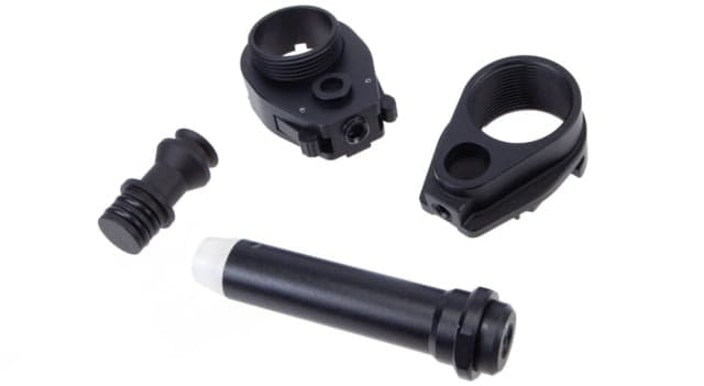 Rainier Arms AR-15 Qd Stock Adapter Kit By Rellim Arms Black