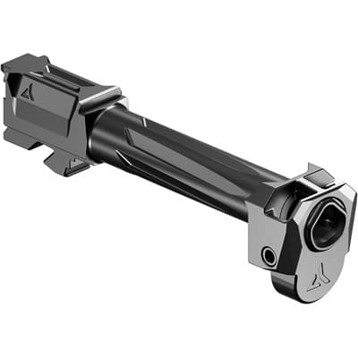Radian Weapons Afterburner + Ramjet For Glock 19 Gen 5/19x/45(R) - Ramjet Bbl W/Afterburnr Comp For Glock 19 G5/19x/45 Blk/Gray